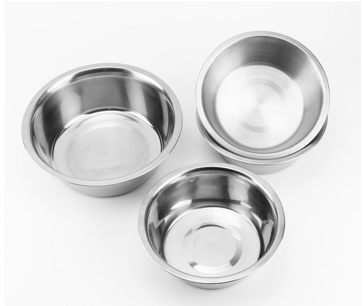 Pet pots, customized stainless steel processing tanks, dog bowls,bowls, grain feeding bowls, pet supplies, dog food