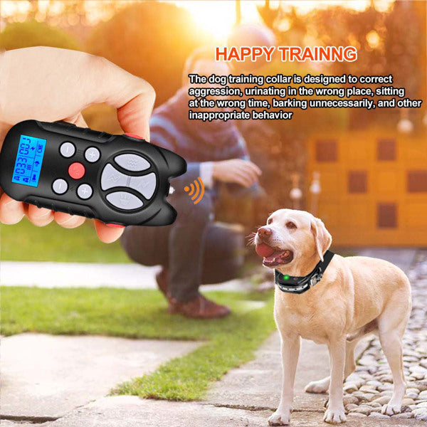 Dog Training Electric Collar with Remote Control 3 Training Modes