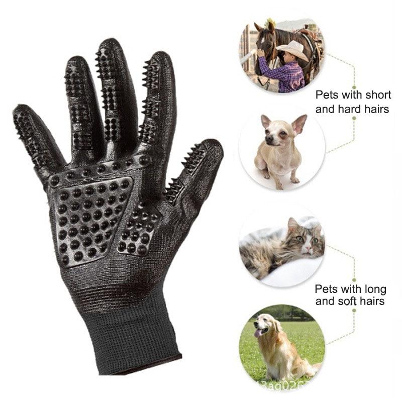 Fast Shipping 1 Pair Pet Grooming Gloves